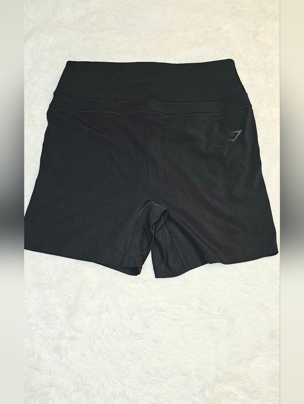 Gymshark High-Waist Black Women’s Performance Shorts-Lg